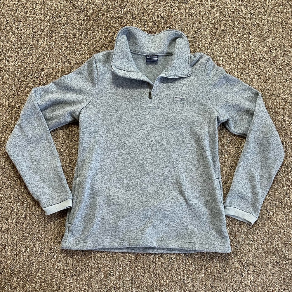 Columbia Women’s Gray 1/4 Zip Pullover